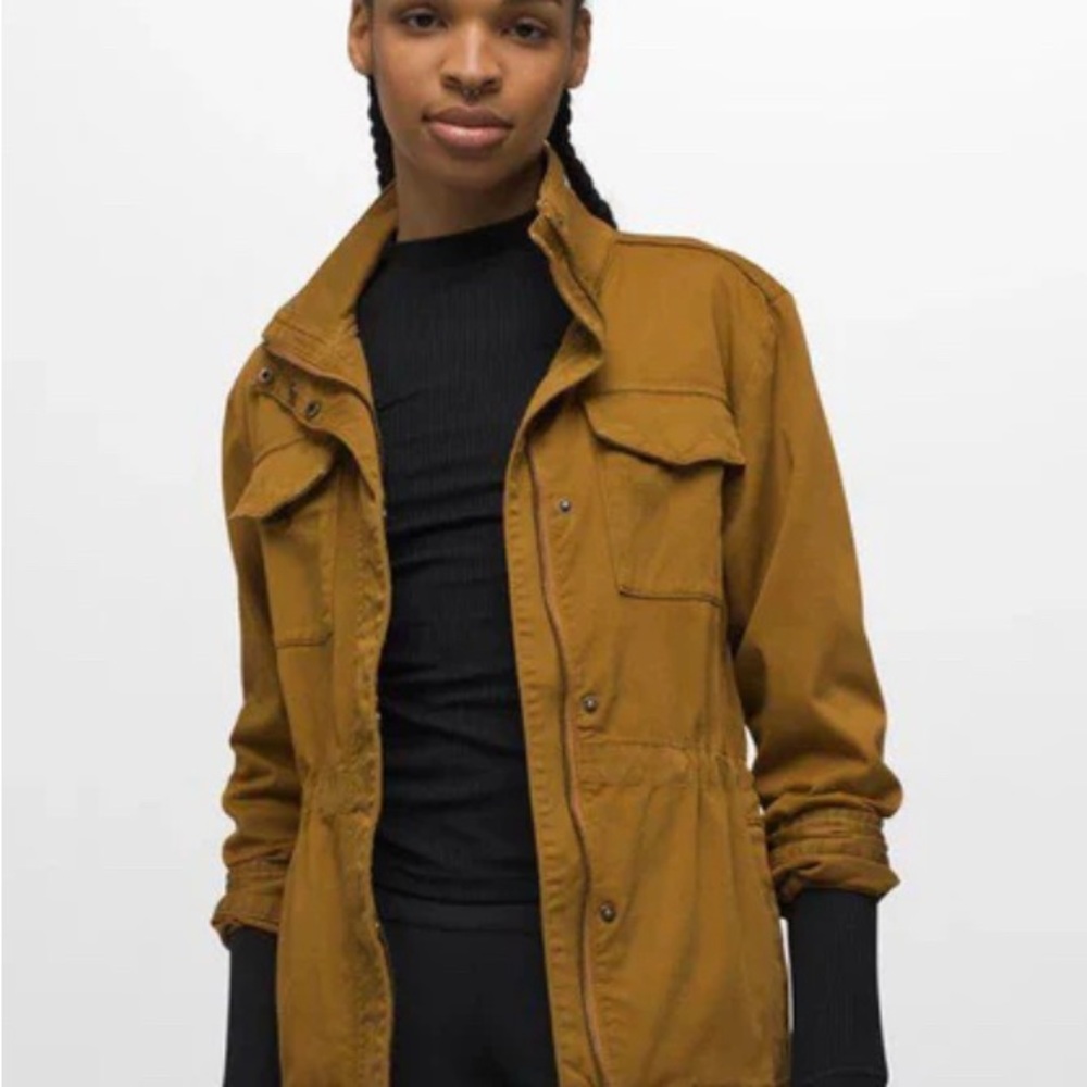 Prana Women’s Sancho Antique Bronze Jacket (Durable Cotton) New - Not Used